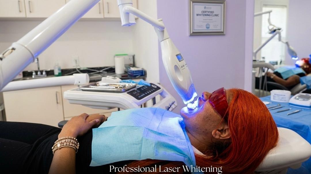 Professional teeth whitening in Accra at Dentoc Dental Clinic